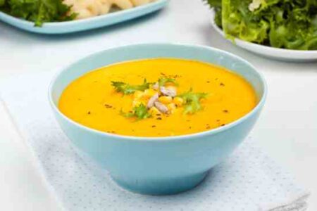 Curried Corn Soup Recipe Image